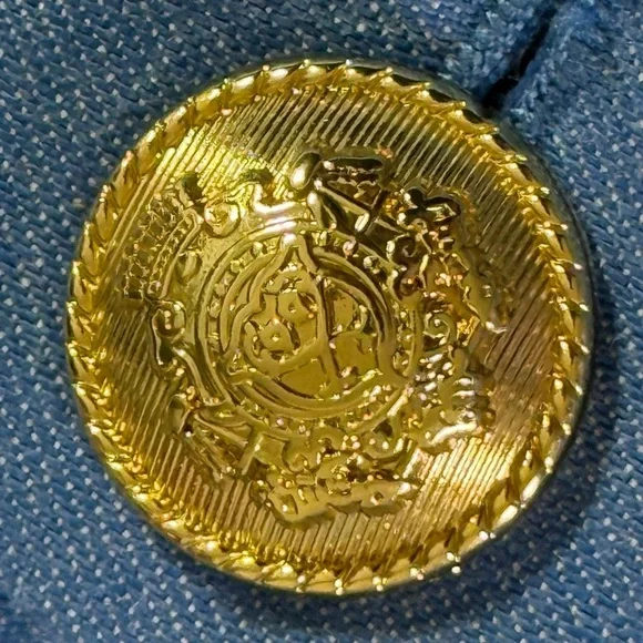 DEREK LAM 10 CROSBY
Rodeo Double-Breasted Stretch-Cotton Light Blue Denim Blazer - Picture 9 of 10